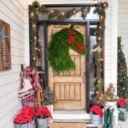 farmhouse horse head Christmas wreath - MRSLM