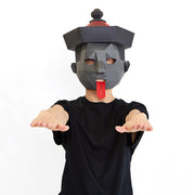 zombie paper mold mask kit, view 5 - MRSLM