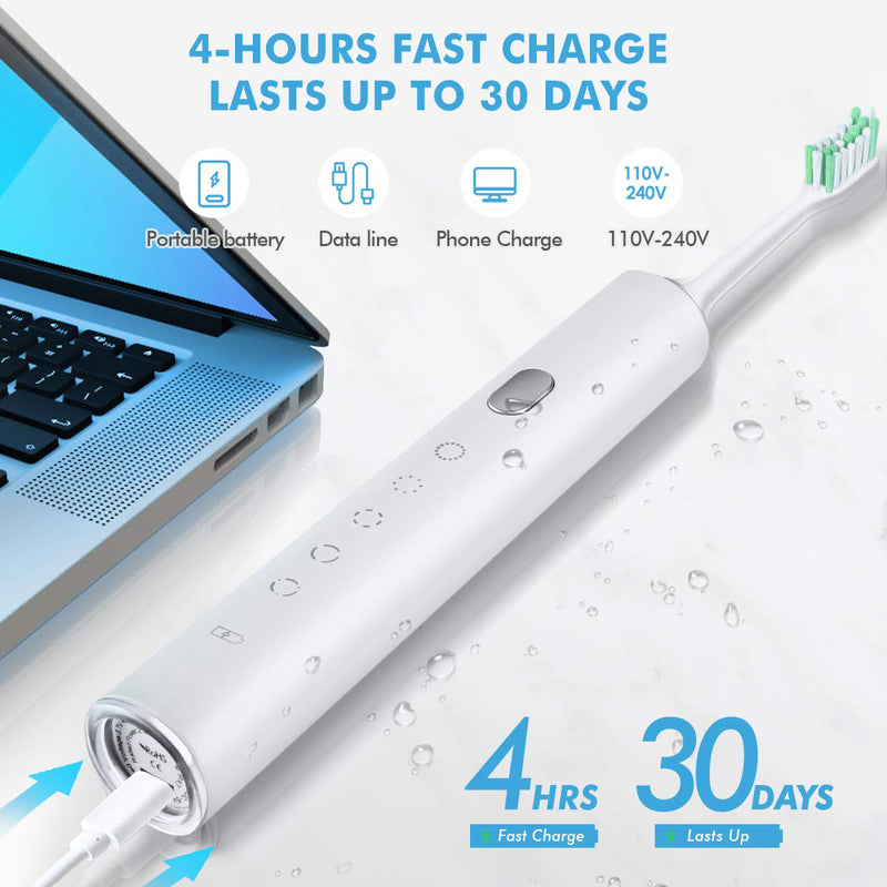 smart sonic electric toothbrush, view 7 - MRSLM