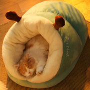 cozy plush dog bed sofa, view 7 - MRSLM