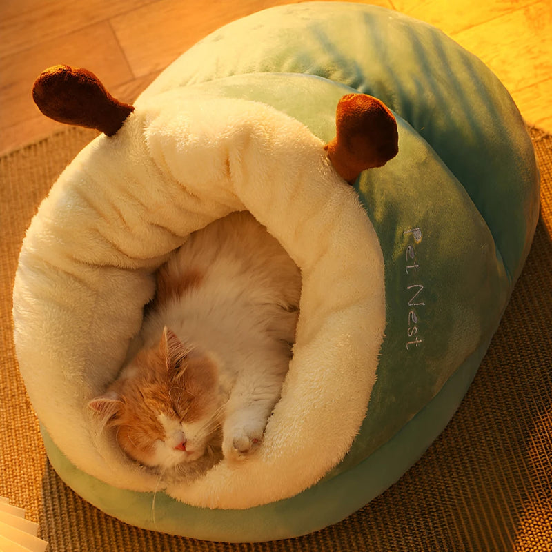 cozy plush dog bed sofa, view 7 - MRSLM