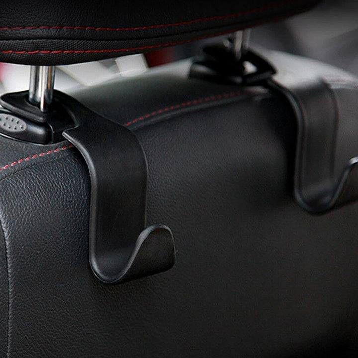 Car Seat Headrest Hook: Streamlined Storage for Bags & Clothes