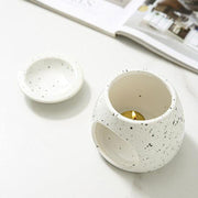 ceramic spotted glazed aroma burner - MRSLM