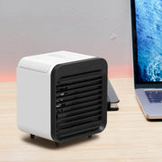 portable mini air cooler desktop fan, view 2 - MRSLM