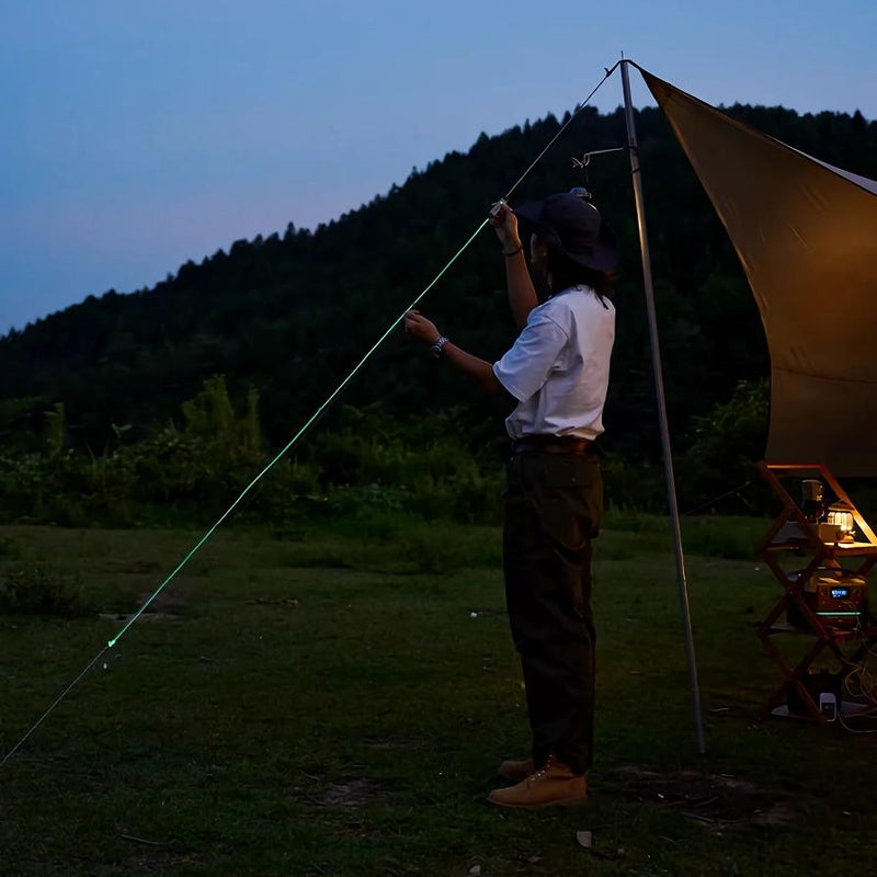 Wasserdichte USB-Seilleuchte für Outdoor-Camping
