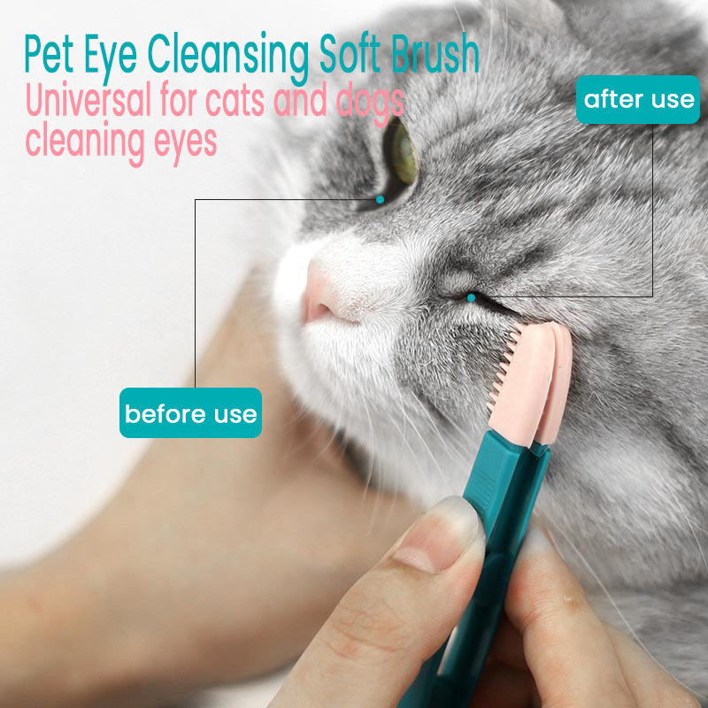 soft pet eye cleaning brush, view 5 - MRSLM