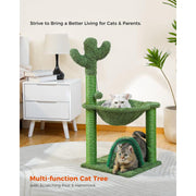 33-inch cactus cat tree, view 3 - MRSLM