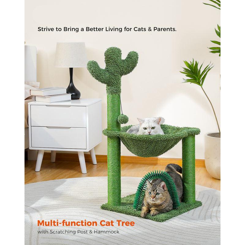 33-inch cactus cat tree, view 3 - MRSLM