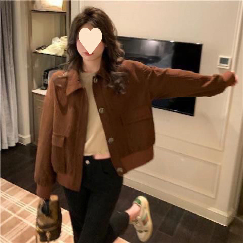 Locker geschnittene, vielseitige Damen-Freizeitjacke, Oberteil