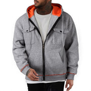 men's zipper sweater, view 3 - MRSLM