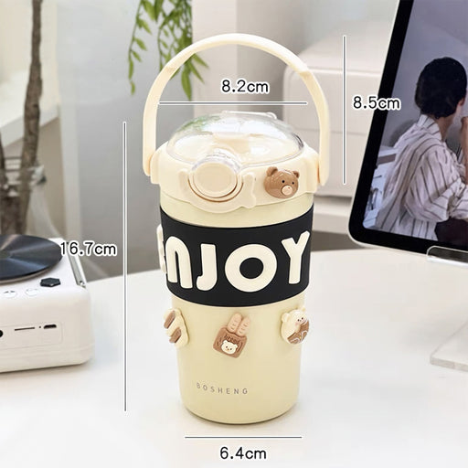 portable cute thermos, view 4 - MRSLM