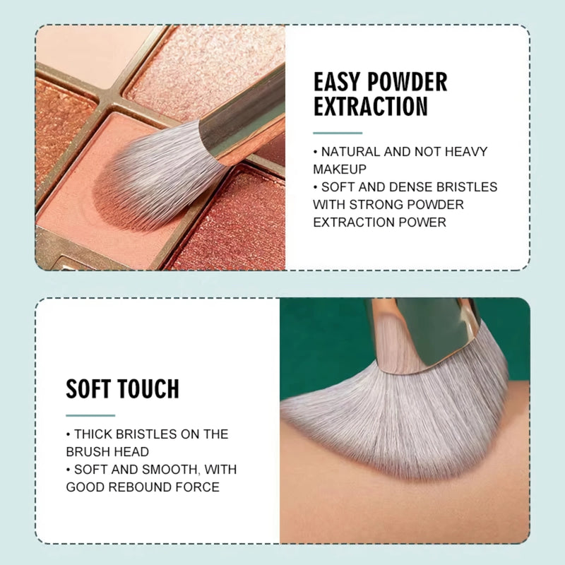 soft fluffy makeup brushes set, view 6 - MRSLM