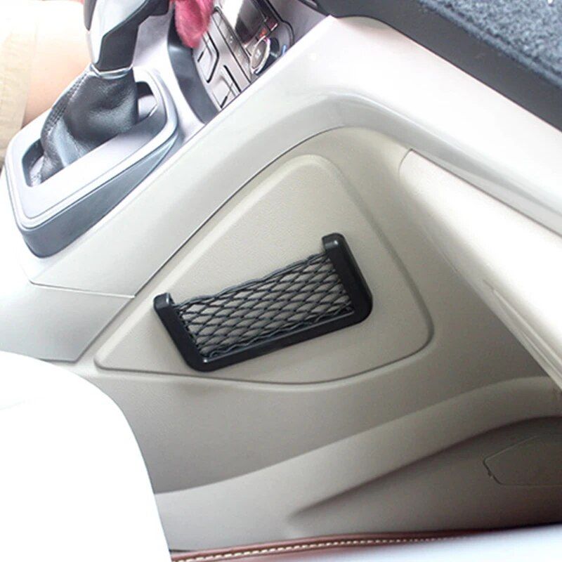 Compact Universal Car Seat Storage Net Organizer (15*8cm)