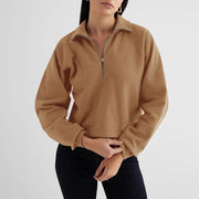 fleece zip-up hoodie for women, view 10 - MRSLM