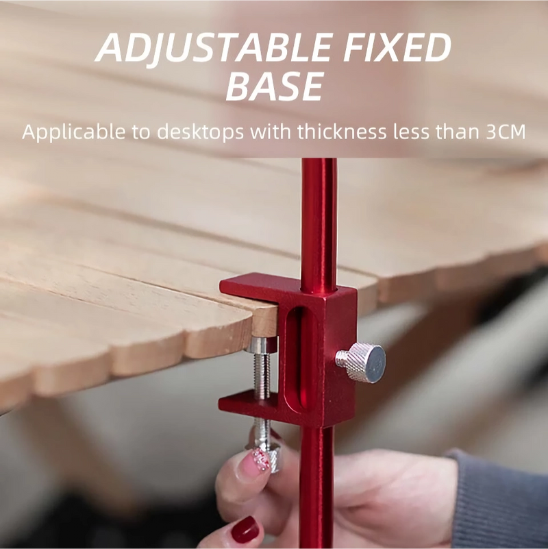 Adjustable camping lantern stand, view 6 - MRSLM