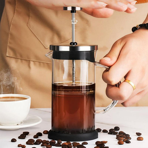 600ml portable French press coffee maker - MRSLM