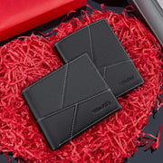men's ultra-thin leather wallet - MRSLM
