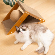 cat scratcher sisal ball, view 5 - MRSLM