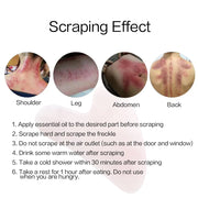 Rose quartz gua sha scraper, view 4 - MRSLM
