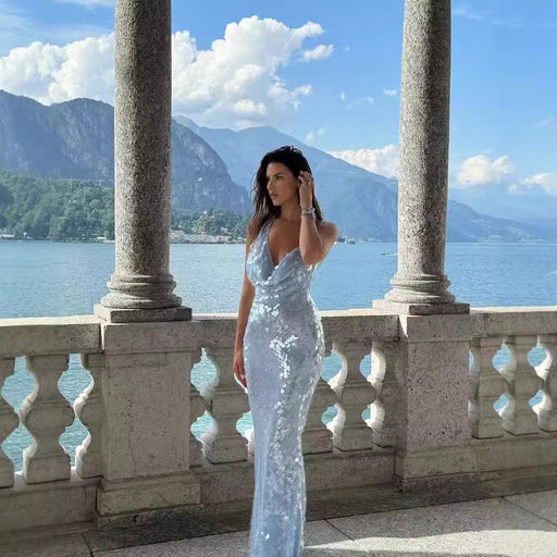 slim fit sequin dress - MRSLM