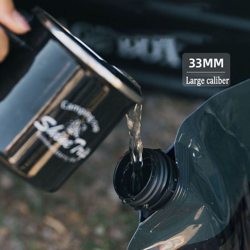 8-Liter-Falt-Camping-Wassersack mit Wasserhahn