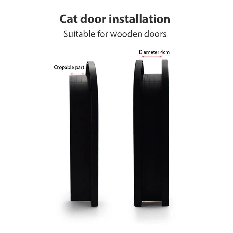 magnetic pet screen door for cats, view 6 - MRSLM