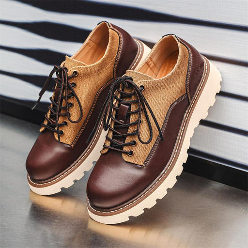 handmade vintage british men's ankle boots - MRSLM