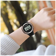 women's waterproof digital sports watch, view 5 - MRSLM