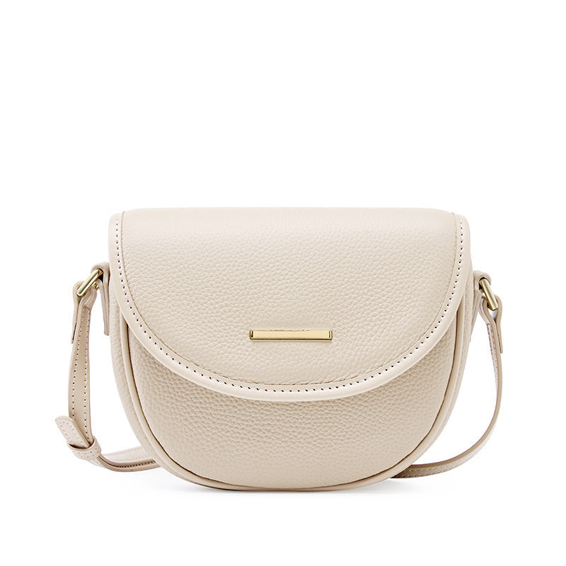 genuine leather mini crossbody bag, view 2 - MRSLM