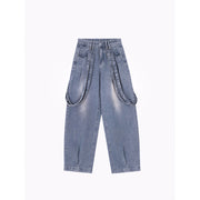 retro ribbon distressed jeans, view 5 - MRSLM