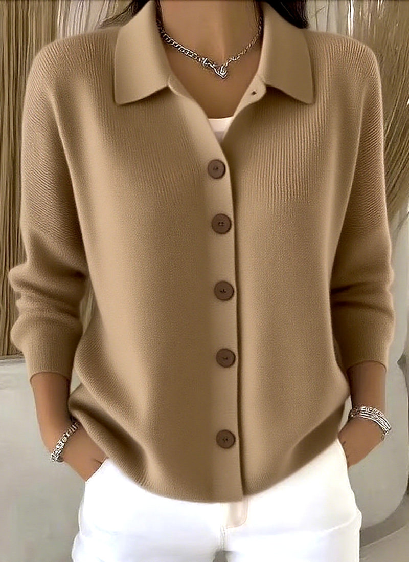 women's button knit cardigan, view 13 - MRSLM