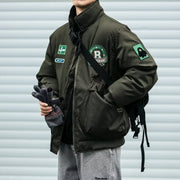 Baseball cotton-padded jacket, view 2 - MRSLM