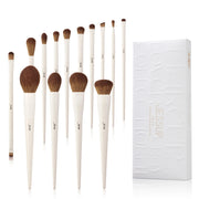 14-piece vegan makeup brush set, view 4 - MRSLM
