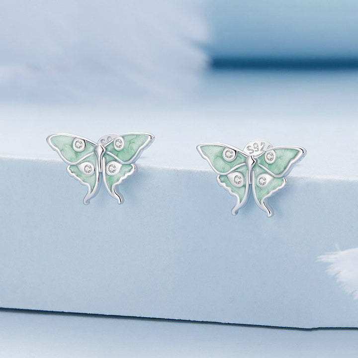 Fairy Wind Earrings Mint Green