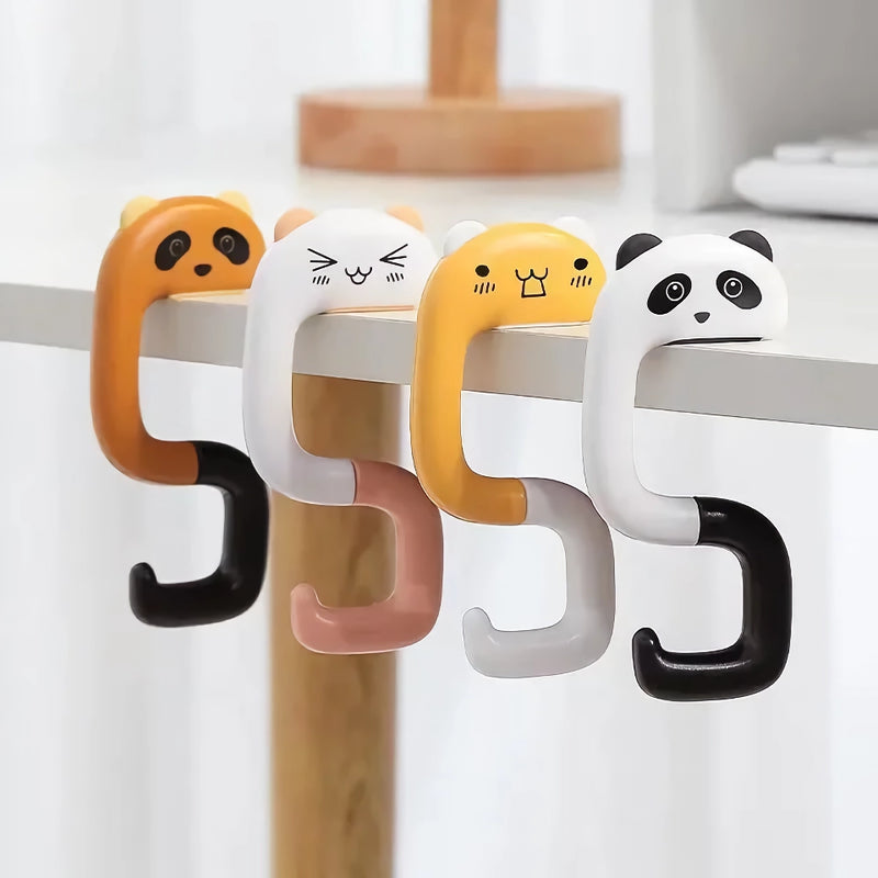 portable cartoon bag hanger hook, view 7 - MRSLM