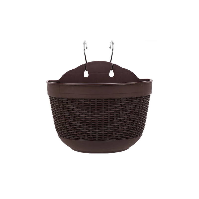 modern hanging flower basket set, view 2 - MRSLM