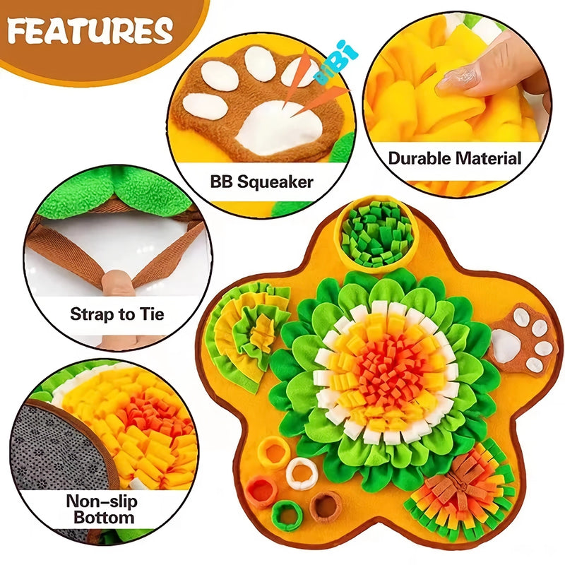 Interactive sniff mat for dogs, view 3 - MRSLM