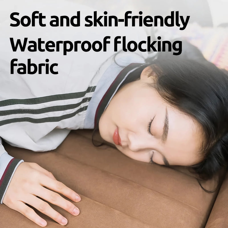 flocked air mattress, view 6 - MRSLM
