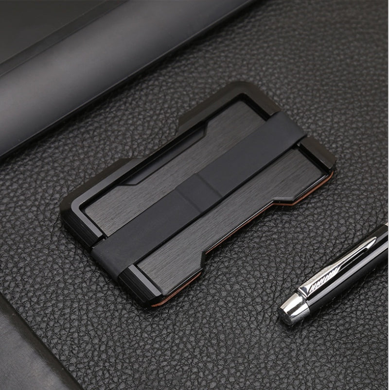 multi-function metal wallet, view 9 - MRSLM