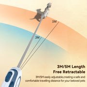 retractable pet leash, view 4 - MRSLM
