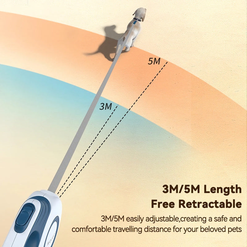 retractable pet leash, view 4 - MRSLM