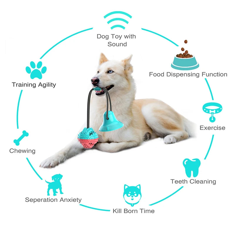 interactive large dog chew toy, view 5 - MRSLM