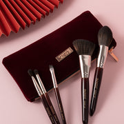 12-piece makeup brush set, view 4 - MRSLM