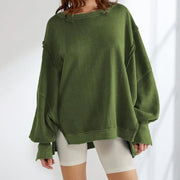 Y2K patchwork sweatshirt, view 2 - MRSLM