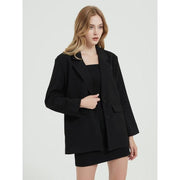 black blazer coat, view 7 - MRSLM