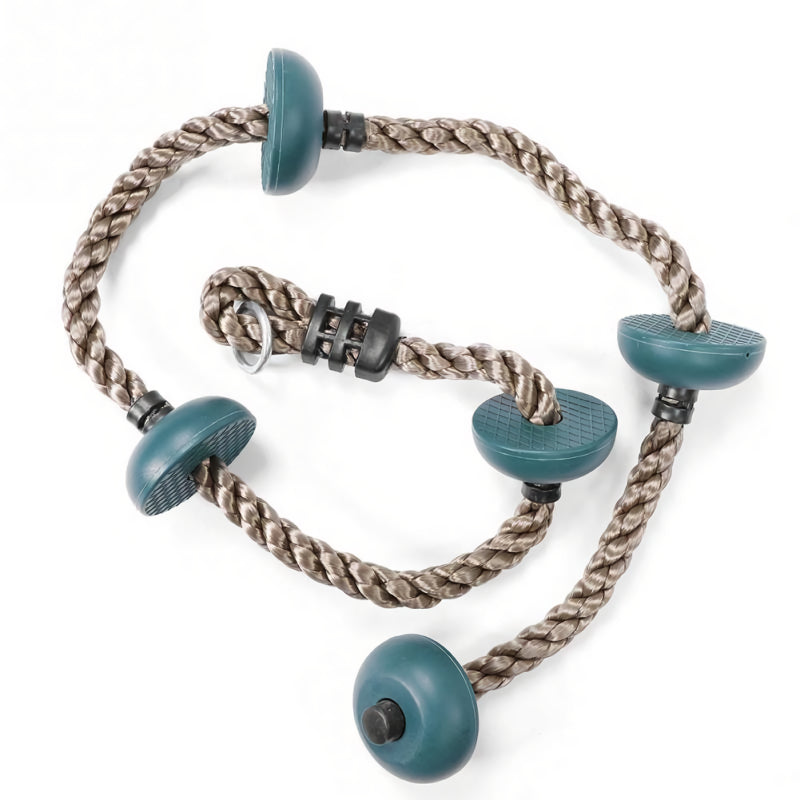 kids climbing rope swing, view 4 - MRSLM