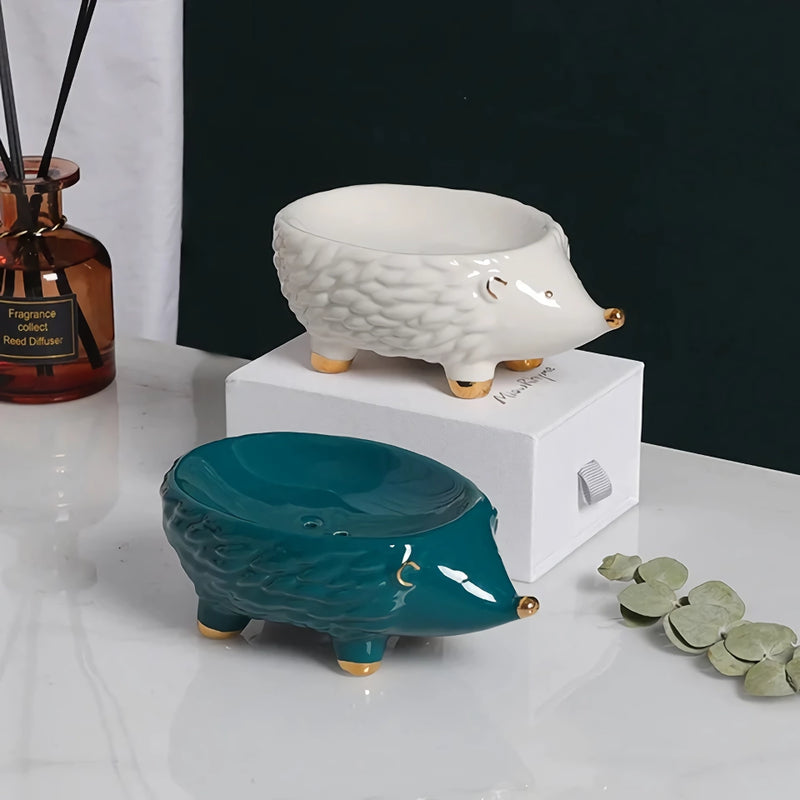 hedgehog ceramic soap dish - MRSLM