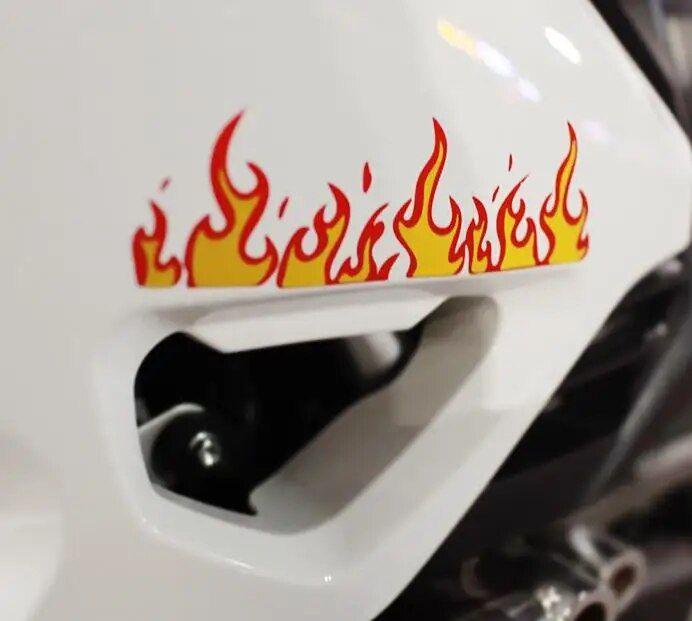 vinyl fire stickers for car motorcycle and laptop, view 5 - MRSLM