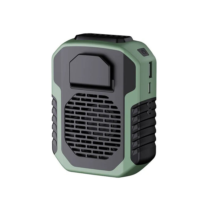 Kinscoter 6000mAh Portable Neck/Waist Fan USB Rechargeable Mini Cooling Fan