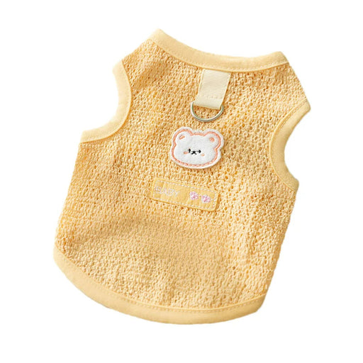 summer dog vest with D-ring, view 3 - MRSLM